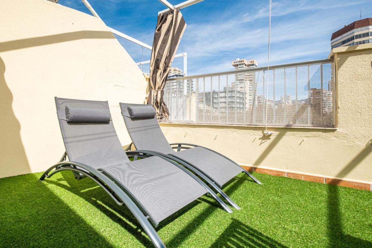 Penthouse Ancla 562 Levante Beach Μπένιντορμ Εξωτερικό φωτογραφία